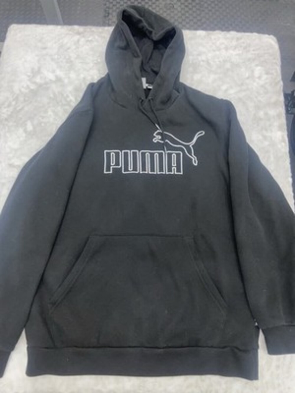 PUMA Essentials Pull Over Men's Hoodie - Black - Size Large